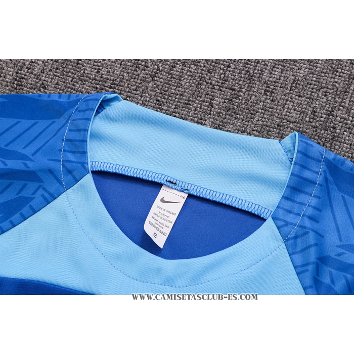 Chandal del Inglaterra 22-23 Manga Corta Azul - Pantalon Corto